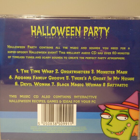 HALLOWEEN PARTY by Various Artists / New CD / 8 Tracks - Songs - Picture 4 of 5